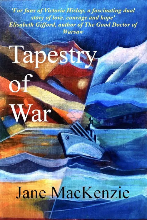 Jane MacKenzie, Tapestry of War, cover